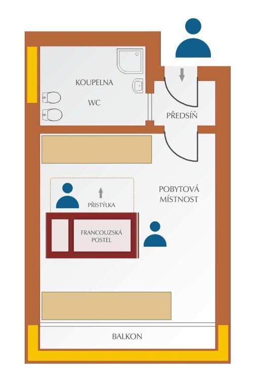 Hotel Nastup Loučná pod Klínovcem Camera foto